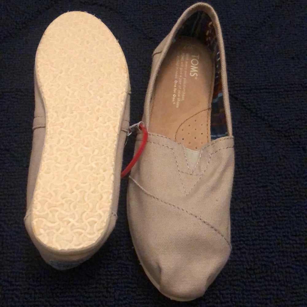 Toms Gray Flats